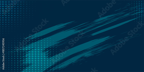 Abstract blue background with a world map design featuring bright light and underwater waves to create a deep ocean motion texture for a technology wallpaper