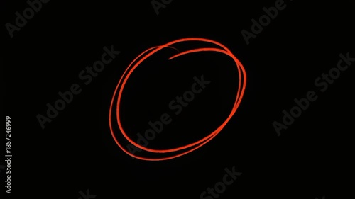 Keep the focus strong with this continuous hand-drawn red circle animation. A classic way to highlight what matters most! 🖍️ #VideoTips #AnimationAssets #CreativeEditing
Keywords: red, circle, hand-d