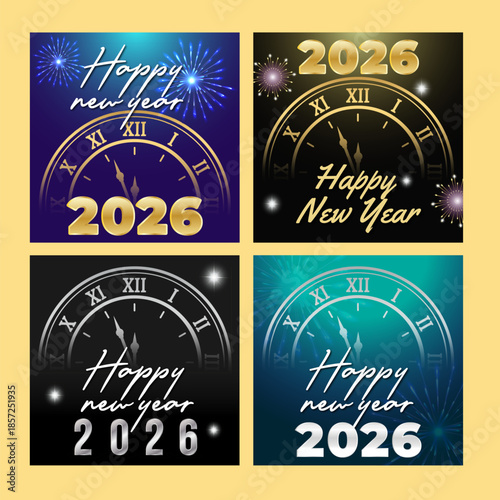 New Year Instagram feed