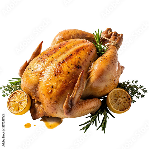 roasted chicken with vegetables