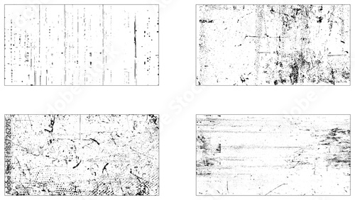 Abstract black and white grunge texture with vertical stripes and distressed details. abstract, splattered , dirty, texture for your design. 
