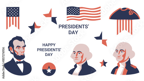 Presidents Day Celebration with Abraham Lincoln and George Washington
