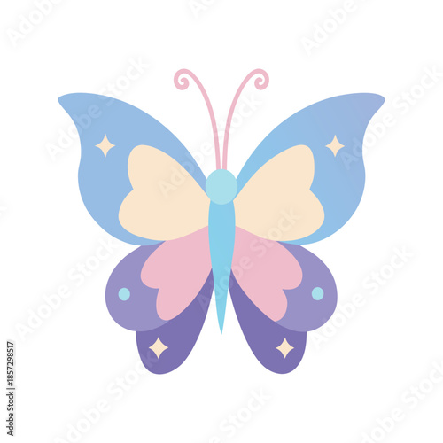 Dreamy fairy tale inspired butterfly