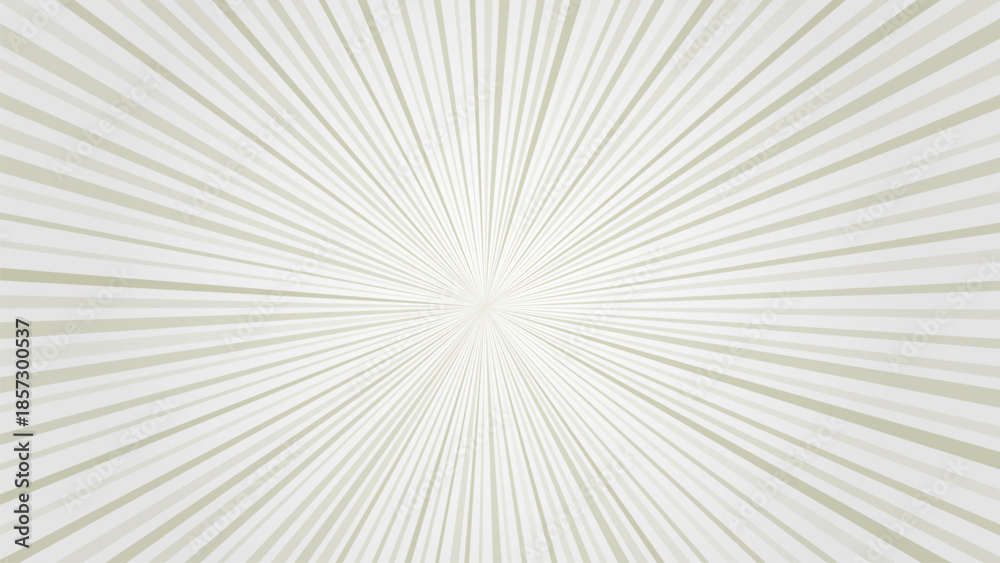 Obraz premium Beige Sunburst Rays Background with Radial Lines and Copy Space