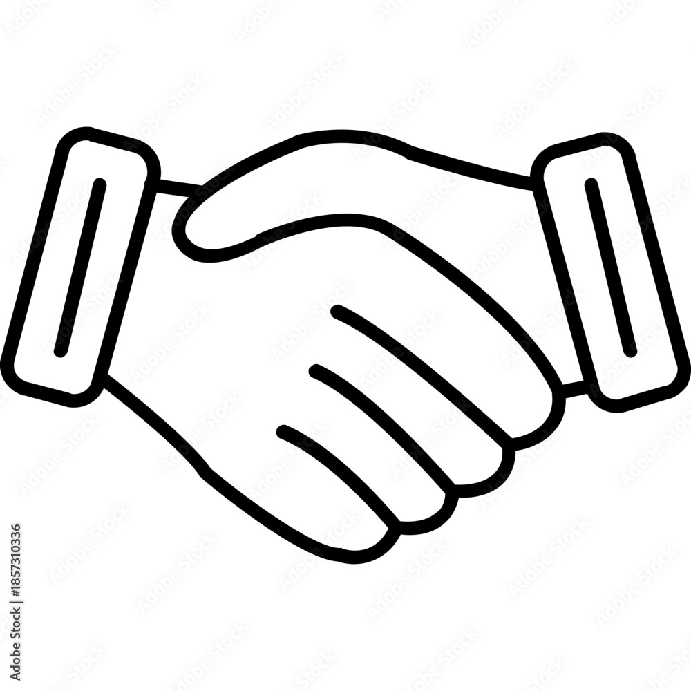 Obraz premium Handshake Icon