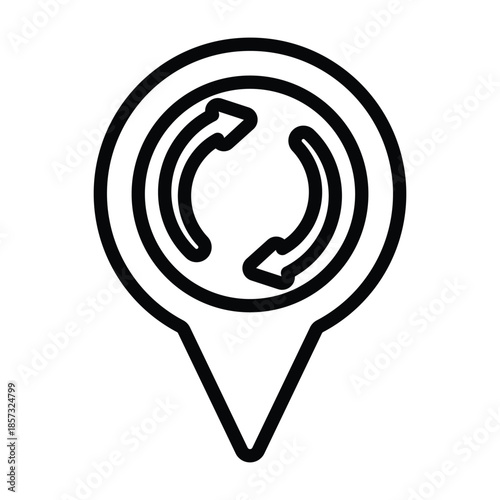 Refresh location icon