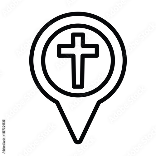 Church location icon