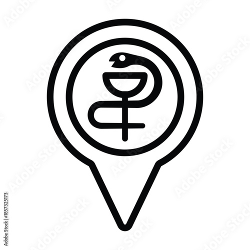 Pharmacy location icon