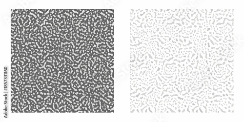 Abstract grayscale patterns a comparison of dense and sparse arrangements