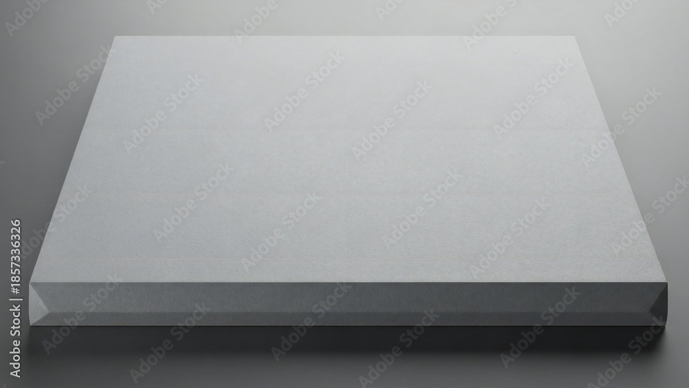 custom made wallpaper toronto digitalModern 3D Render showcasing a textured grey industrial material slab on a dark background