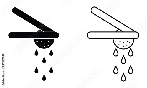 Lemon squeezer icon vector. Silhouette of lemon squeezer vector design. Outline icon of lemon squeezer, juicer symbol for logo, app, web design and more. Vector illustration.