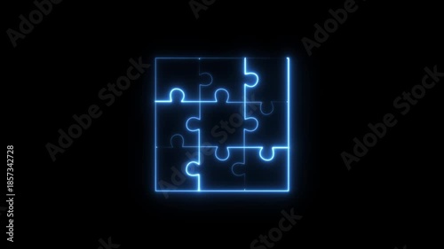 Missing Puzzle Piece Concept for Problem Solving, Strategy and Finding Solutions.