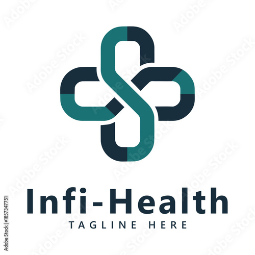 Health clinic logo template