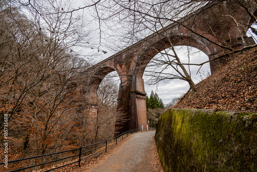 碓氷湖 めがね橋
