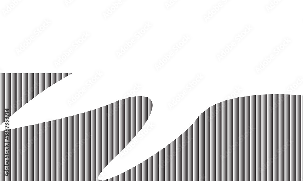 Obraz premium black and white striped background