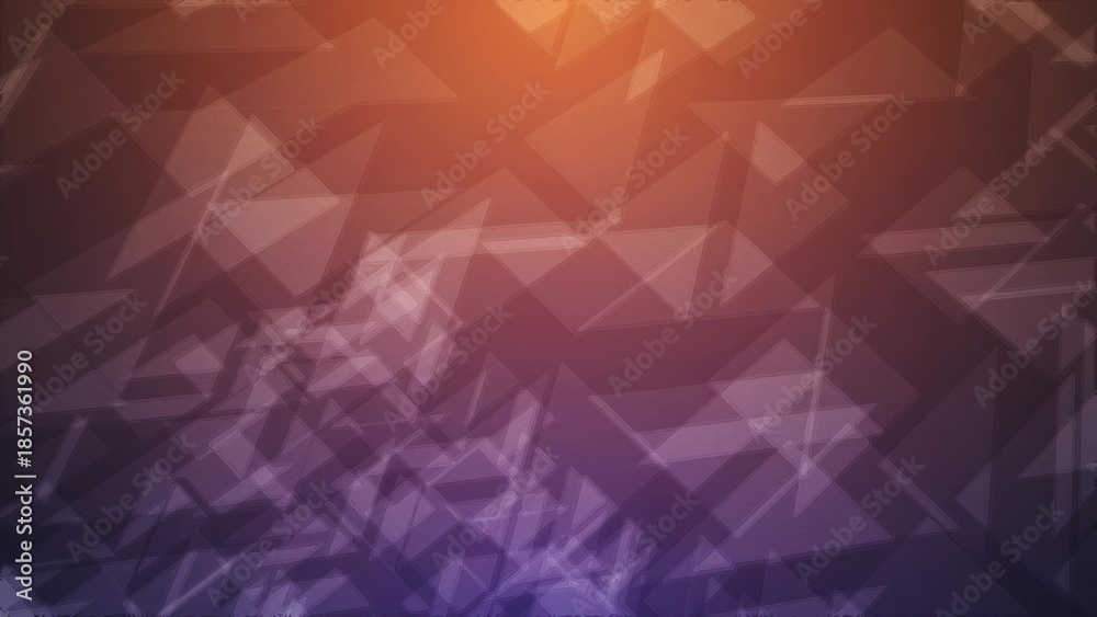 Obraz premium Geometric triangles pattern creating abstract colorful background texture