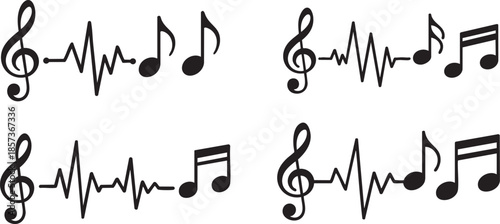 Music Noten Frequent Puls set