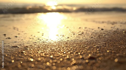 Coastal Light Effects beach sparkle summer Highlighting the dazzling reflections and shimmering textures on a pristine coastline. A