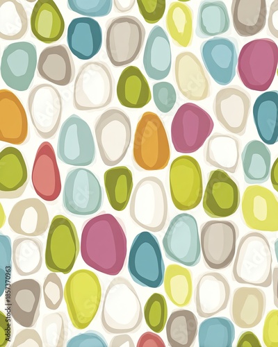 Colorful Abstract Geometric Pattern