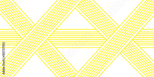 Vector banner with yellow ramen pattern on white background. Abstract pattern. vektor