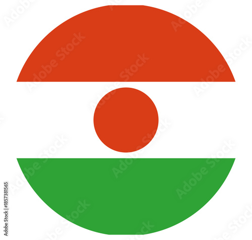 button Niger flag icon vector illustration Free Download button Niger flag icon vector illustration - GFXLoad