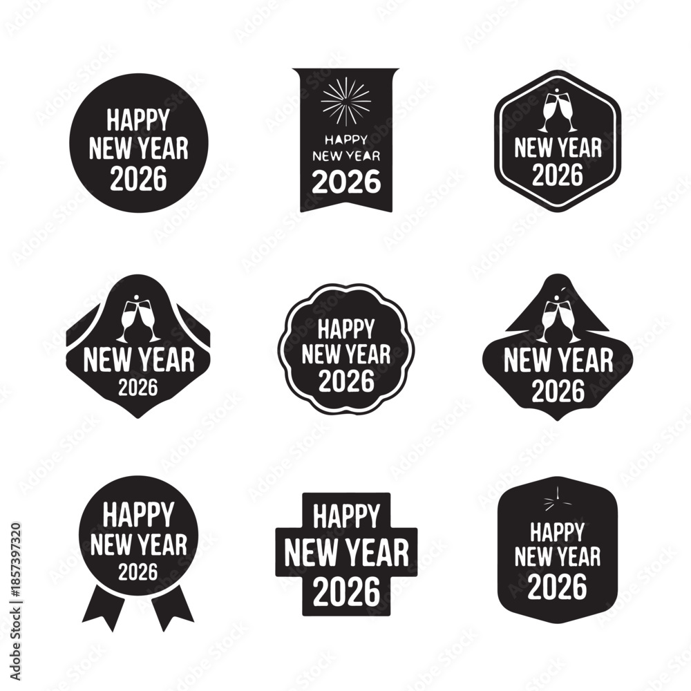 Obraz premium Happy New Year