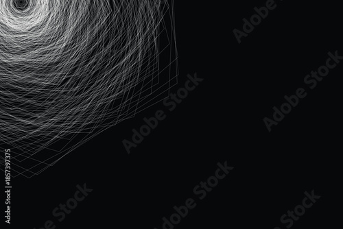 abstract lines design on black background wave light wallpaper illustration line EPS 10