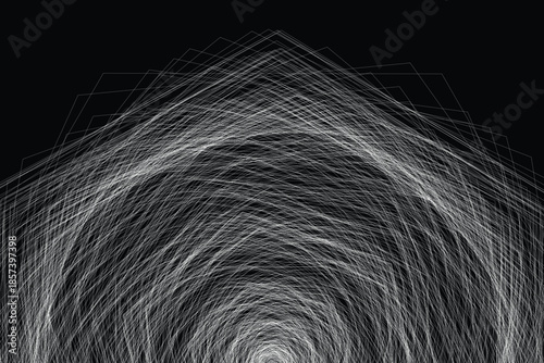 abstract lines design on black background wave light wallpaper illustration line EPS 10