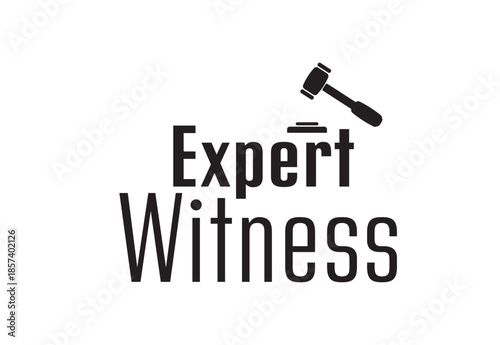 expert witness text on white background