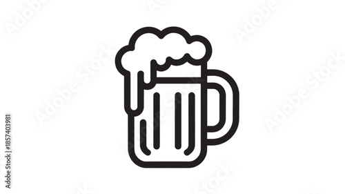 Foamy Beer Mug Icon