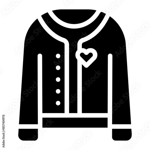 cardigan Solid icon