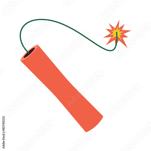 Military explosive weapons and danger icons collection set