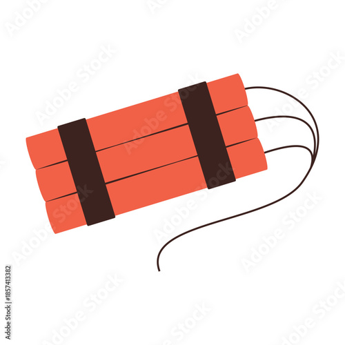 Military explosive weapons and danger icons collection set