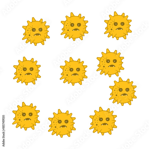 Zoster Virus Illustration