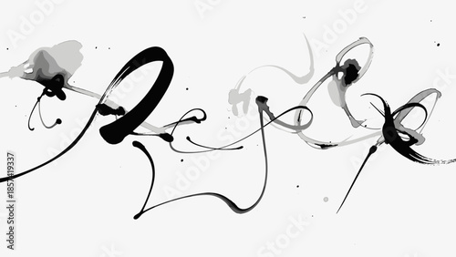 Black Smoke Rings and Swirling Tendrils.