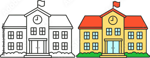 학교_건물_새학기