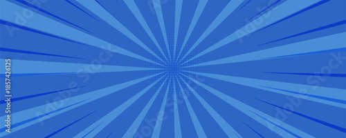 blue comic background zoom vector free