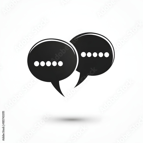 speech bubbles vector illustration