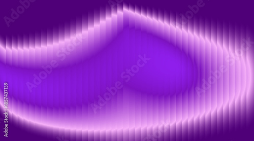 Abstract Luminous Purple Glass Wave Vector Background with Smooth Gradient Layers, Soft Glow Highlights and Modern Fluid Motion Design