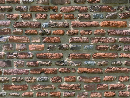 Weathered Old Brick Wall Photo – Realistic Background for Interior Design, Architecture and Marketing