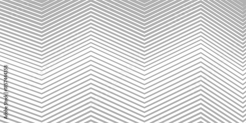 Zigzag lines. Jagged stripes. Seamless surface pattern design with triangular waves ornament. Repeated chevrons wallpaper. Digital paper for page fills, web designing, textile print. Vector art.