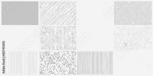 Grayscale patterns and textures a visual study of different line arrangements