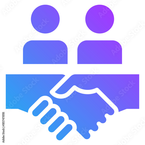 commitment icon for coaching, business, website, application, printing, document, poster design, etc