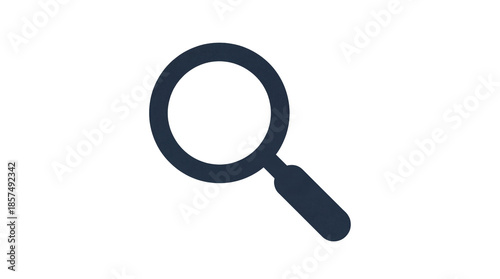 Wallpaper Mural Magnifying glass icon isolated vector graphic. Simple search symbol for web design. isolated PNG with Transparent Background Torontodigital.ca