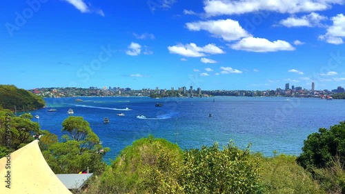 27 December 2025 Sydney Harbour viewed from Ferry Boat on a nice Sunny Summer day in December Sydney NSW Australia