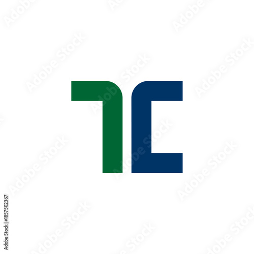 Free Download Letters TC T-Shirt  Logo design isolated with white background.   - GFXLoad