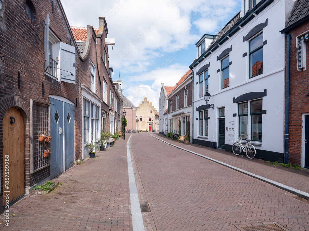 Obraz premium Herenstraat in Culemborg, Gelderland province, The Netherlands