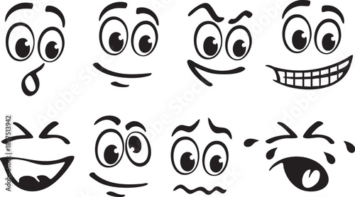 Facial expression Face Cartoon Emoticon, Face, comics, white png