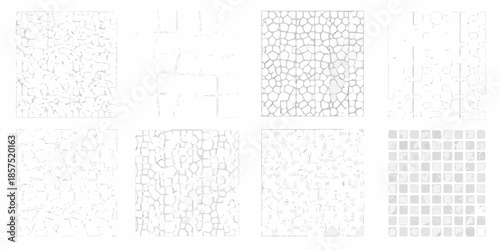 Assorted abstract patterns and textures displayed in a grid layout