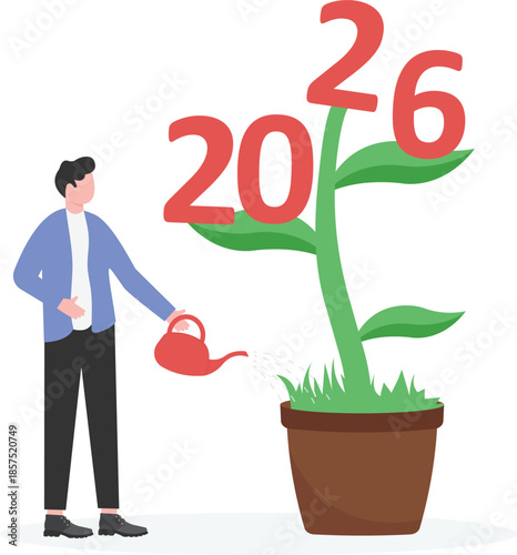 New year 2026, eps 10